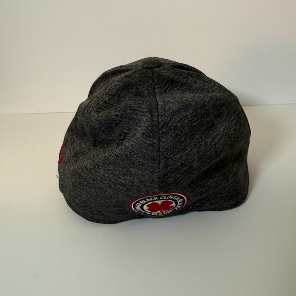 Black Clover Hat Cap Gray L/XL Baseball Hat Golf Cap USA Flag Clover America - Picture 4 of 8